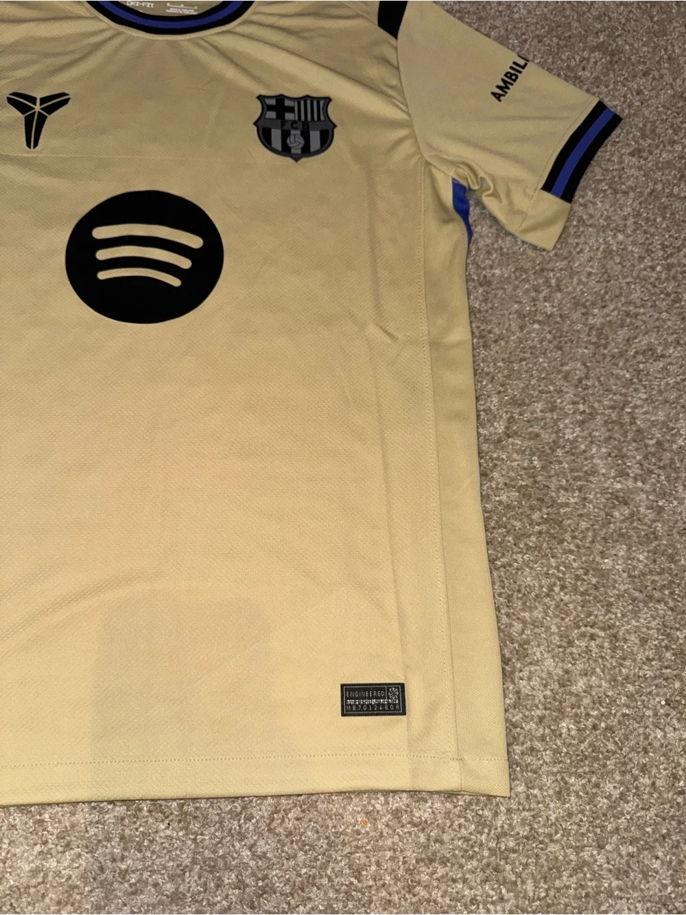 Nike x Kobe FC Barcelona 2025-2026 Men’s Fan Away Soccer Jersey🆕